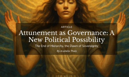 Attunement as Governance: A New Political Possibility